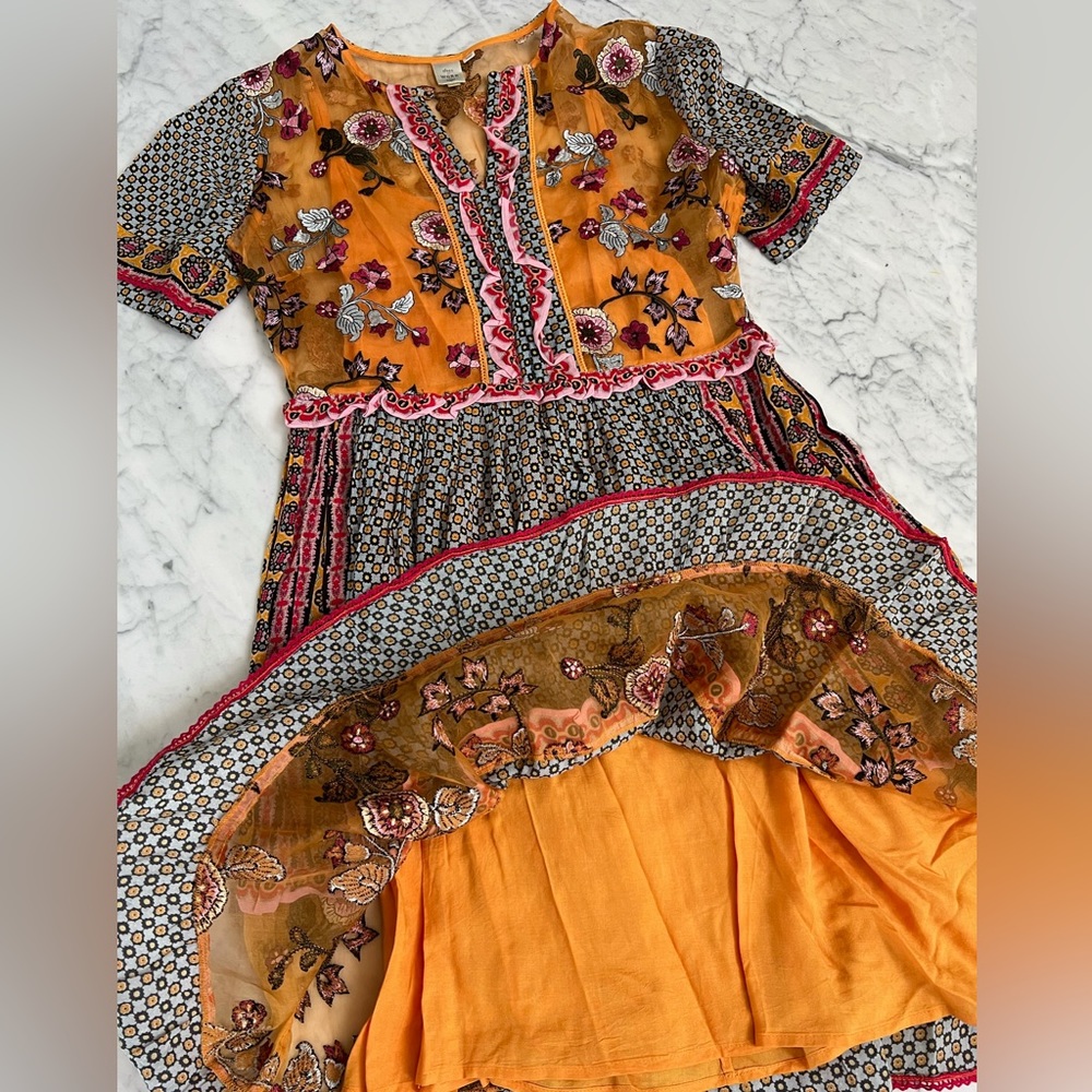 Anthropologie Embroidered Tunic - Picture 3 of 6